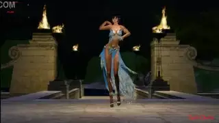 مثلث جنسي قاسي: الفتاة الزرقاء وفعل مزدوج مع بي بي سي